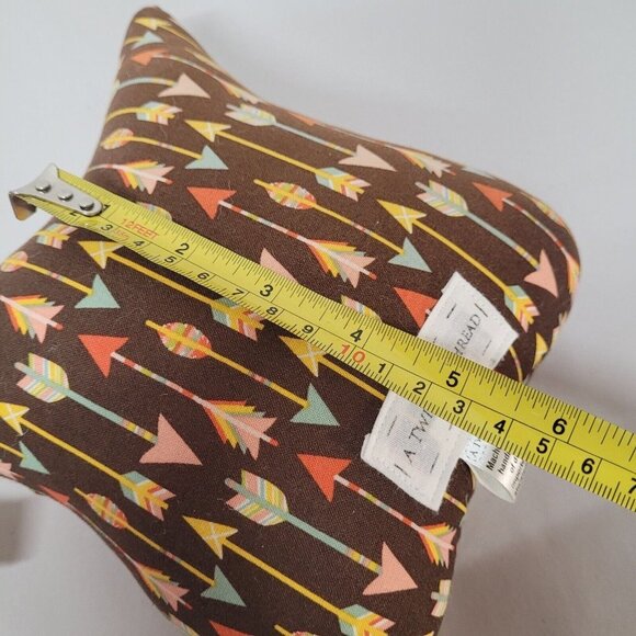 Lot 2 Sitting Owl Stuffed Plush W/ Scarf Dan Dee & A Twisted Thread Owl Pillow. - Picture 6 of 8